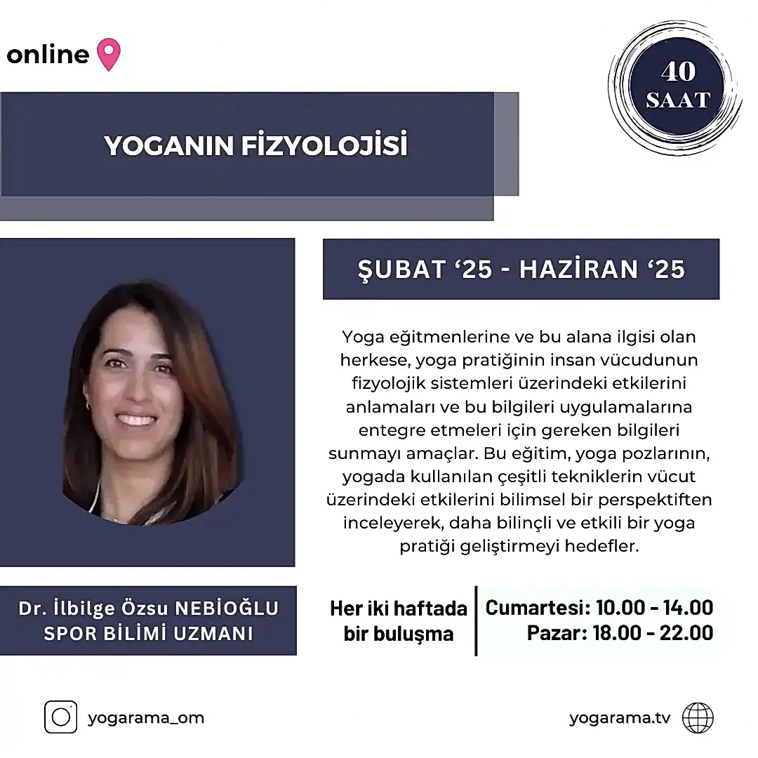 Yoganın Fizyolojisi Eğitimi